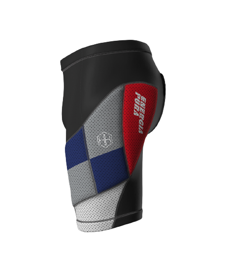 Pantaloni scurți cu protecții ENERGIAPURA Panta Racing Kristoffersen - 2023/24