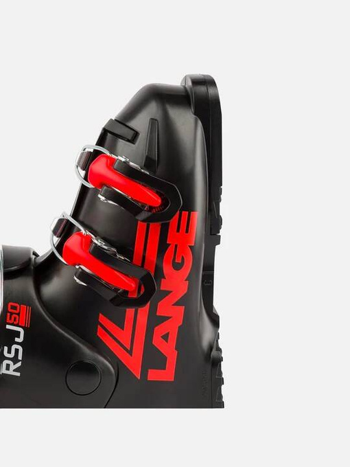 Clăpari Lange RSJ 50 Black-Electric Red - 2024/25