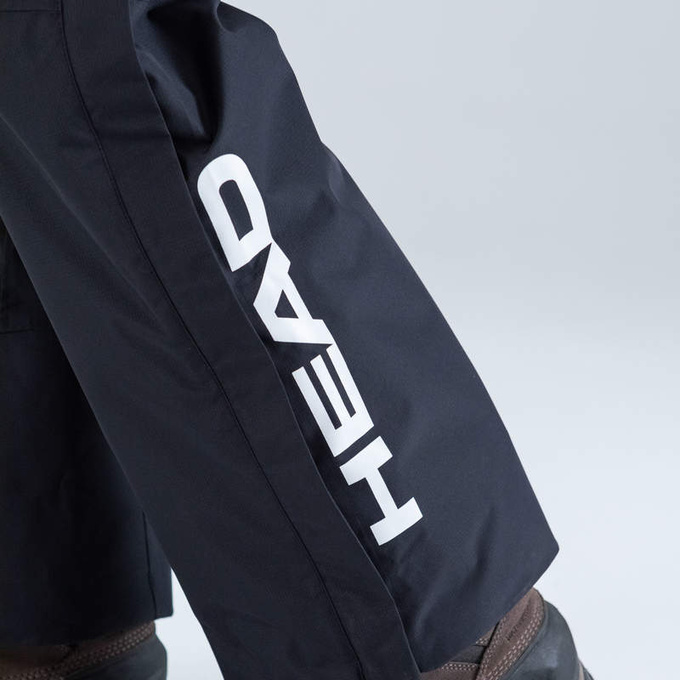Pantaloni de schi  HEAD Race Zip Pants Black - 2025/26