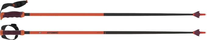 Bețe de schi Atomic Redster Carbon SQS Red/Carbon - 2024/25