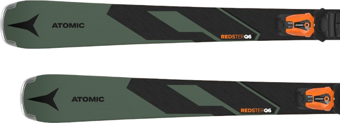 Schiuri Atomic Redster Q6 + MI 12 GW Black/Orange - 2024/25