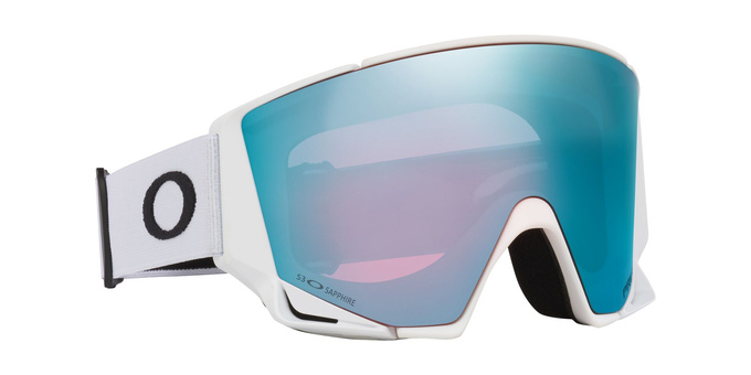 Ochelari de schi Oakley Flow Scape M Matte White/Prizm Snow Sapphire Iridium + Additional lens Prizm Snow Iced Iridium - 2025/26