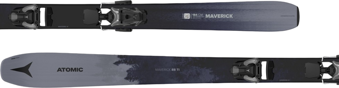 Schiuri Atomic Maverick 88 TI + Strive 14 GW Black/Gunmetal - 2024/25