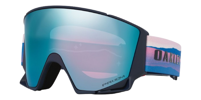Ochelari de schi Oakley Flow Scape L Mikaela Shiffrin Signature/Prizm Snow Sapphire Iridium + Additional lens Prizm Snow Iced Iridium - 2025/26