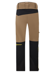 Pantaloni de schi Ziener Tewes Full-Zip Man Black Mustard - 2024/25