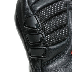 DAINESE Gloves Stretch Limo/High Risk Red - 2025/26