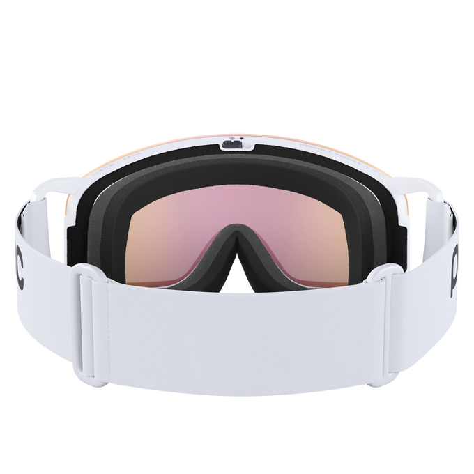 Ochelari de protecție POC Nexal Mid Hydrogen White/Partly Sunny Orange - 2025/26