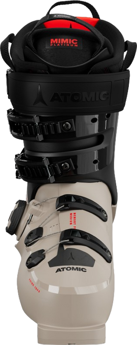 Clăpari de schi Atomic Hawx Prime 130 S BOA GW Cement/Black/Red - 2025/26