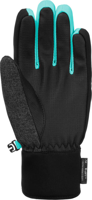 Mănuși Reusch Simon R-TEX XT Junior Black Melange/Bachelor Button/Knockout Pink - 2024/25