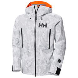 Geaca de ski Helly Hansen Sogn Shell 2.0 Jacket Grey Fog Snow Camo Aop - 2024/25