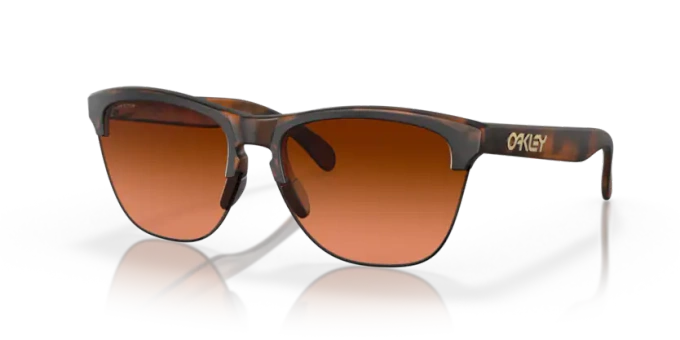 Ochelari de vedere Oakley Frogskins Lite Matte Brown Tortoise/ Prizm Brown Gradient