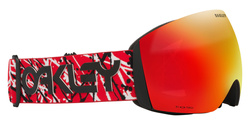 Ochelari de schi Oakley Flight Deck L Red Eddie/Prizm Snow Torch Iridium - 2025/26
