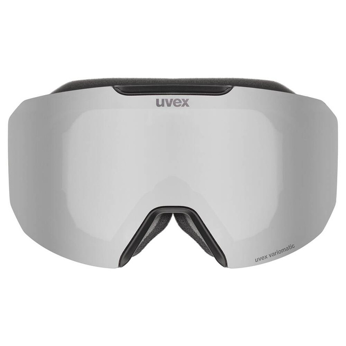 Uvex Evidnt ATTRACT V Black Matt/Mirror Silver + spare lens - 2025/26