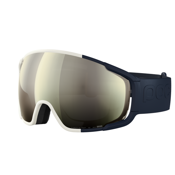 Ochelari de protecție POC Zonula Bleu/Blanc/Partly Sunny Ivory - 2025/26