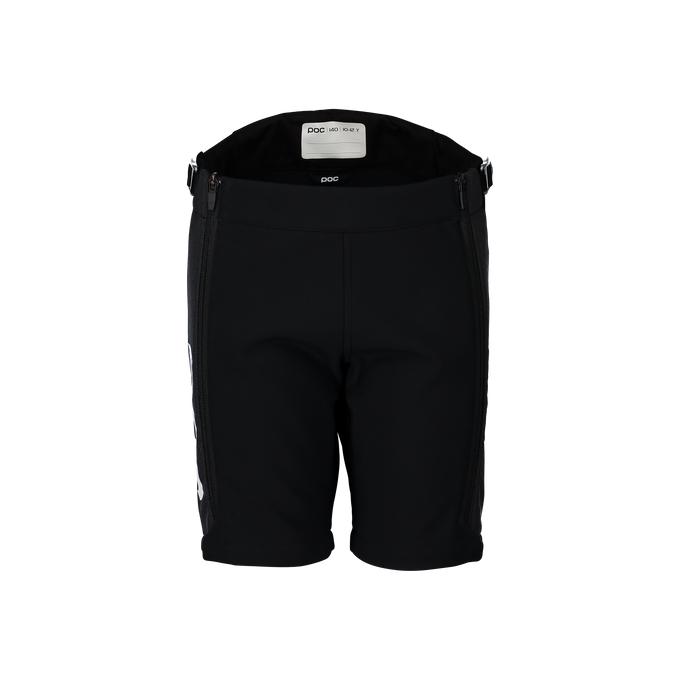 Pantaloni scurți de schi POC Race Shorts Jr Uranium Black - 2025/26