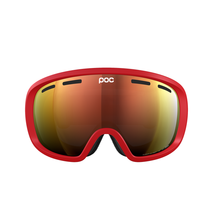 Ochelari de schi POC Fovea Prismane Red/Partly Sunny Orange - 2025/26