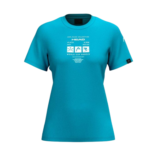 Tricoul HEAD WCR T-Shirt Women Blue - 2025/26