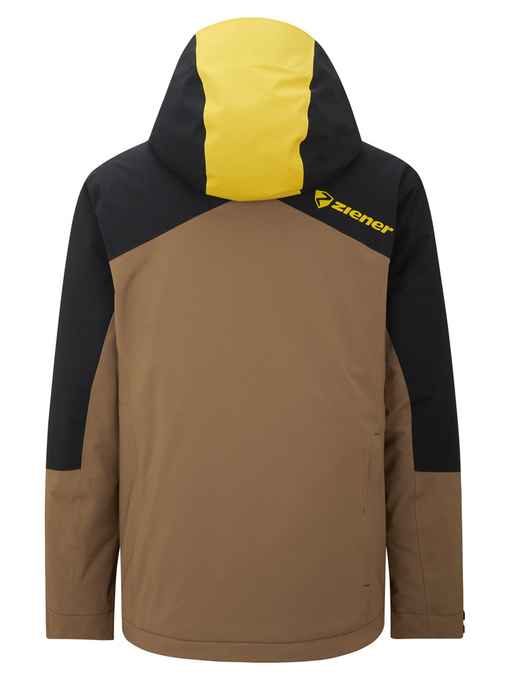 Geaca de schi Ziener Trivor Man Padded Black Mustard - 2024/25