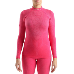 Lenjerie termică UYN Woman Elevatyon Biomorph UW Shirt New Long SL Turtle Neck Pink Yarrow - 2025/26
