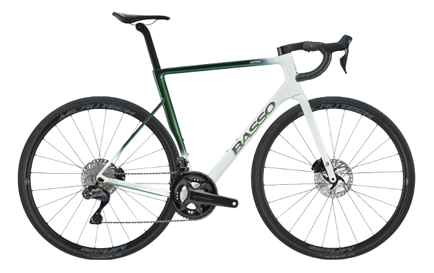 Bicicleta de drum Basso Astra Ultegra Di2 Pop Green/Microtech Mr Lite - 2023