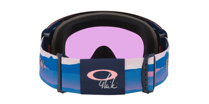 Ochelari de schi Oakley Flight Deck Pro M Mikaela Shiffrin Sig/Prizm Snow Iced Iridium + Additional lens Prizm Snow Sapphire Iridium - 2025/26