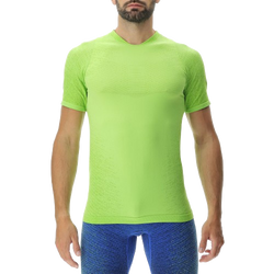 Tricou de alergare UYN Man Running Exceleration OW Shirt SH_SL Lime/Sulphur Spring