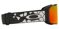 Ochelari de schi Oakley Line Miner Pro L Black Reinforce/Prizm Snow Torch Iridium + Additional lens Prizm Snow Iced Iridium - 2025/26