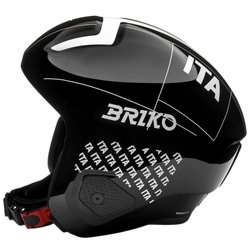 Cască Briko Volcano 2.0 Graphik Italia Mips Shiny Black/White - 2025/26