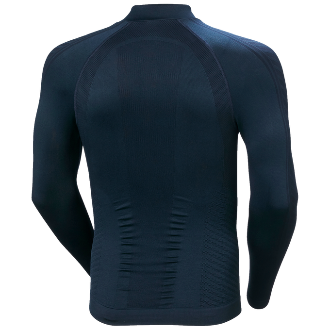 Cămașă termică Helly Hansen H1 Pro Seamless Graphene Top Navy NSF - 2025/26