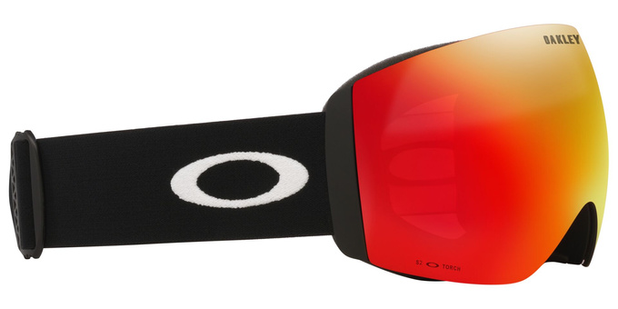 Ochelari de schi Oakley Flight Deck Pro L Matte Black/Prizm Snow Torch Iridium + Additional lens Prizm Snow Iced Iridium - 2025/26
