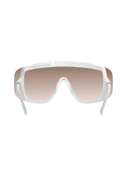 Ochelari de soare POC Devour Hydrogen White/Clarity Trail /Partly Sunny Silver