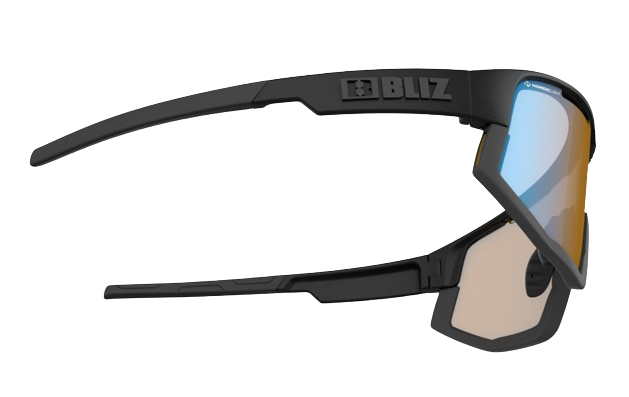 Ochelari de vedere BLIZ Fusion Nano Nordic Light Matt Black/Coral Orange Blue