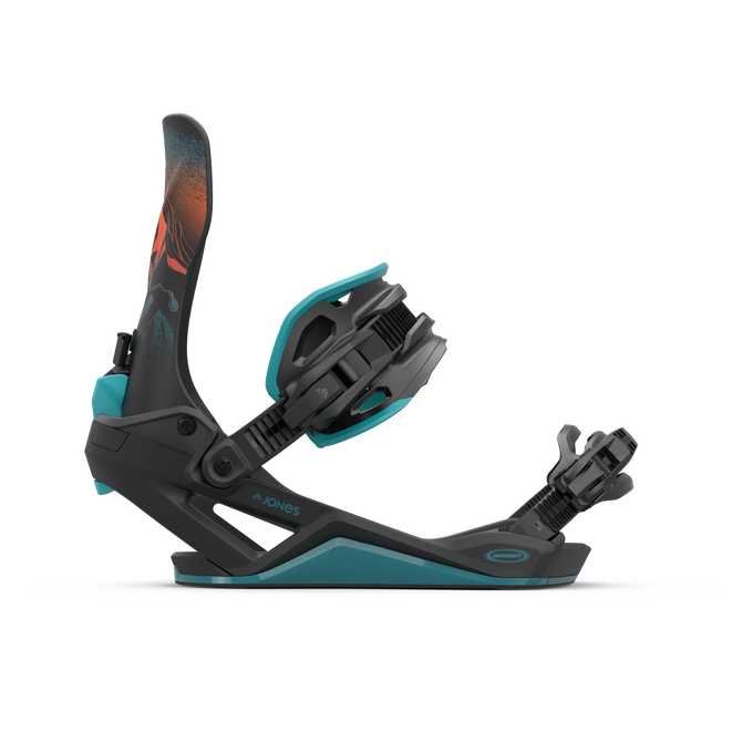 Legaturi Snowboard Jones Mercury Fase Blue Art - 2025/26
