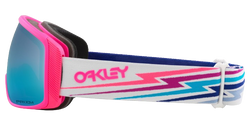 Ochelari de protecție Oakley Flight Tracker M White Bolt Prizm Snow Sapphire Iridium - 2024/25