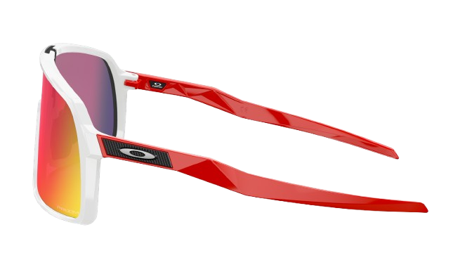 Oakley Sutro Custom Polished White Frame / Prizm Road Iridium Lenses