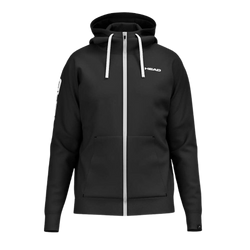 Tricoul cu glugă HEAD Hoodie FZ Unisex Black - 2025/26