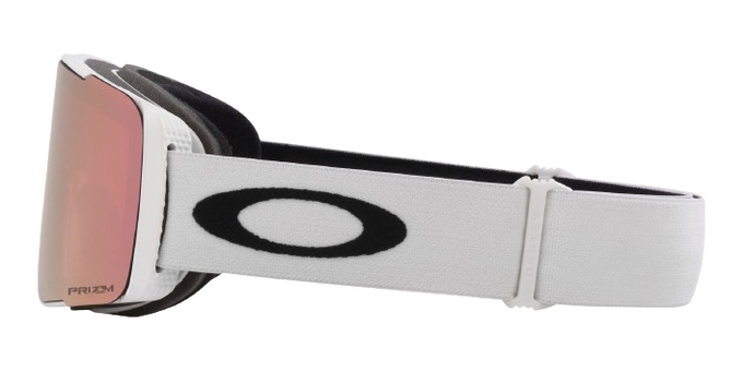Ochelari de schi Oakley Line Miner Pro M Matte White Prizm Rose Gold + lentile suplimentare Prizm Sapphi - 2024/25