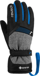 Mănuși REUSCH Flash GORE-TEX Junior Black/Black Melange/Brilliant Blue - 2022/23