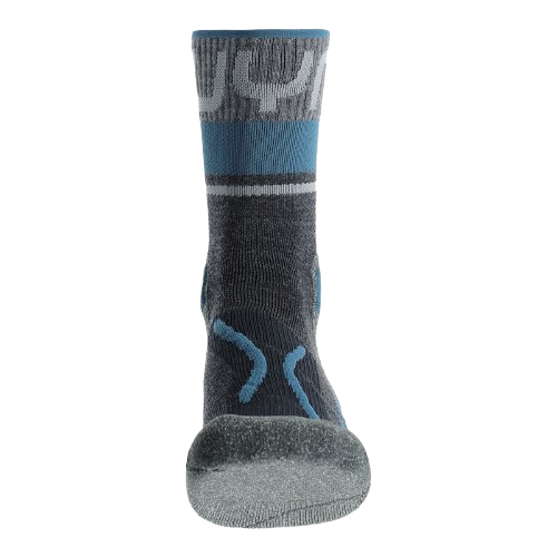 Șosete de exterior UYN Man Trekking One Merino Socks Anthracite/Blue