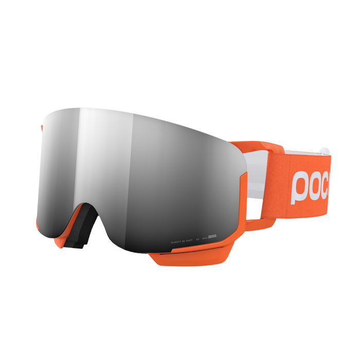 Ochelari de protecție POC POCito Nexal Fluorescent Orange/Partly Sunny Silver - 2025/26