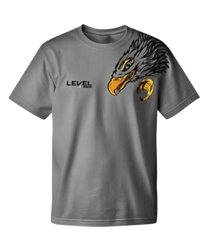 Tricou Level Worldcup Jr Grey - 2025/26