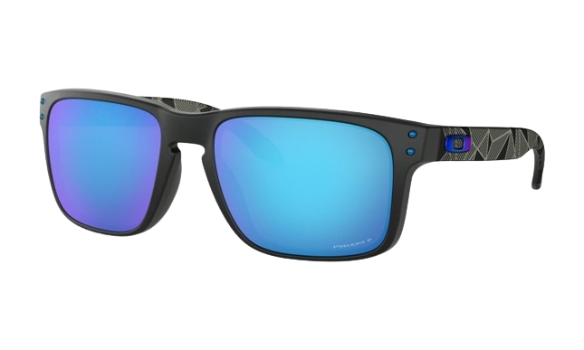 Ochelari Oakley Holbrook Matte Black Prizmatic Prizm Sapphire Polarized