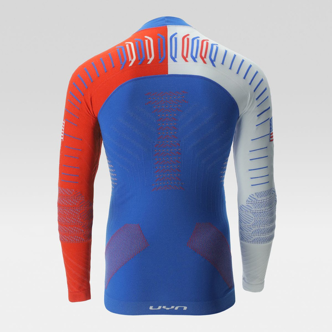 Lenjerie termică UYN Natyon 3.0 USA Bode Miller UW Shirt LG SL Turtle Neck - 2025/26
