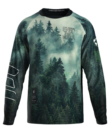 Tricou de ciclism Energiapura Argo Long Sleeve T-shirt Life Forest - 2023