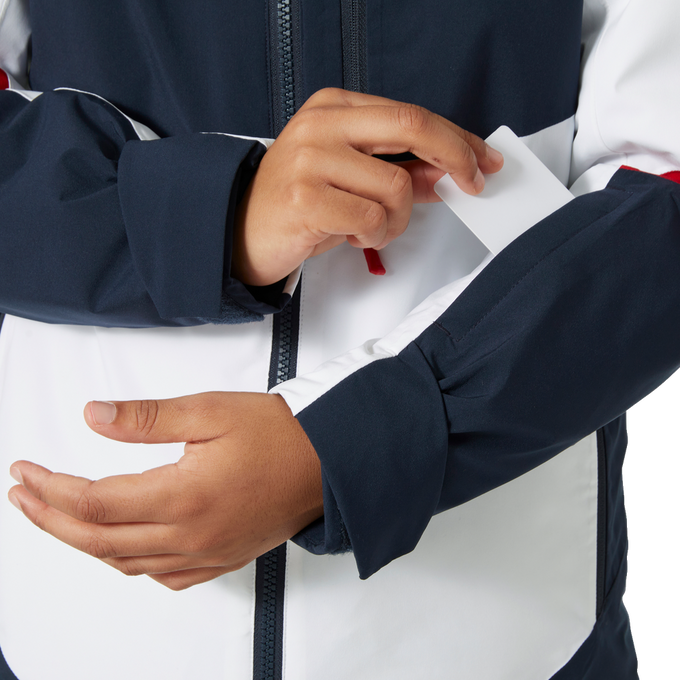 Geaca de schi Helly Hansen Jr Elevate Jacket Navy - 2024/25