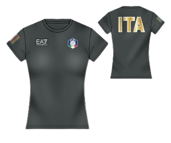 Tricou Emporio Armani Fisi TEE SS Woman Dark Grey - 2024/25 