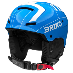 Cască Briko Slalom 2.0 Italia Shiny Blue/White - 2025/26