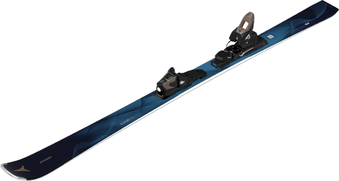 Schiuri Atomic Cloud Q9 + M 10 GW Black/Sand - 2025/26