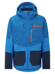 Geaca de schi Ziener Trivor Man Padded Blue Foggy Print Dark Navy - 2024/25