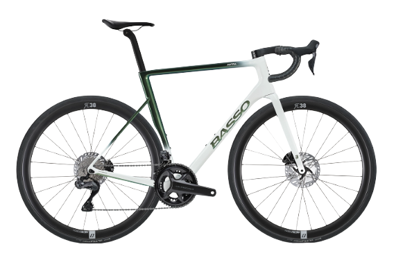 Bicicleta de drum Basso Astra 105 Di2 Pop Green/Microtech RE38 - 2023